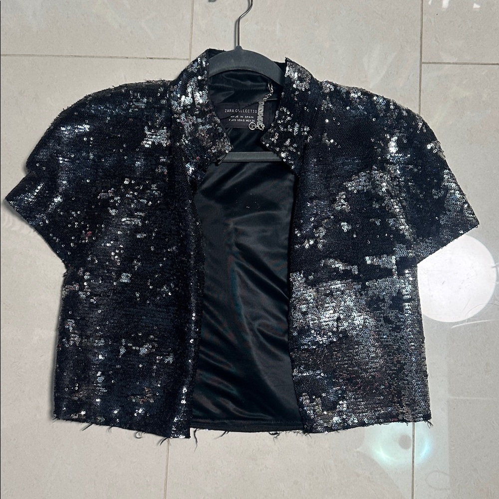 Zara Collection Bolero Blazer Top